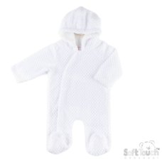 AL110-W: White Waffle All in One (3-9 Months)